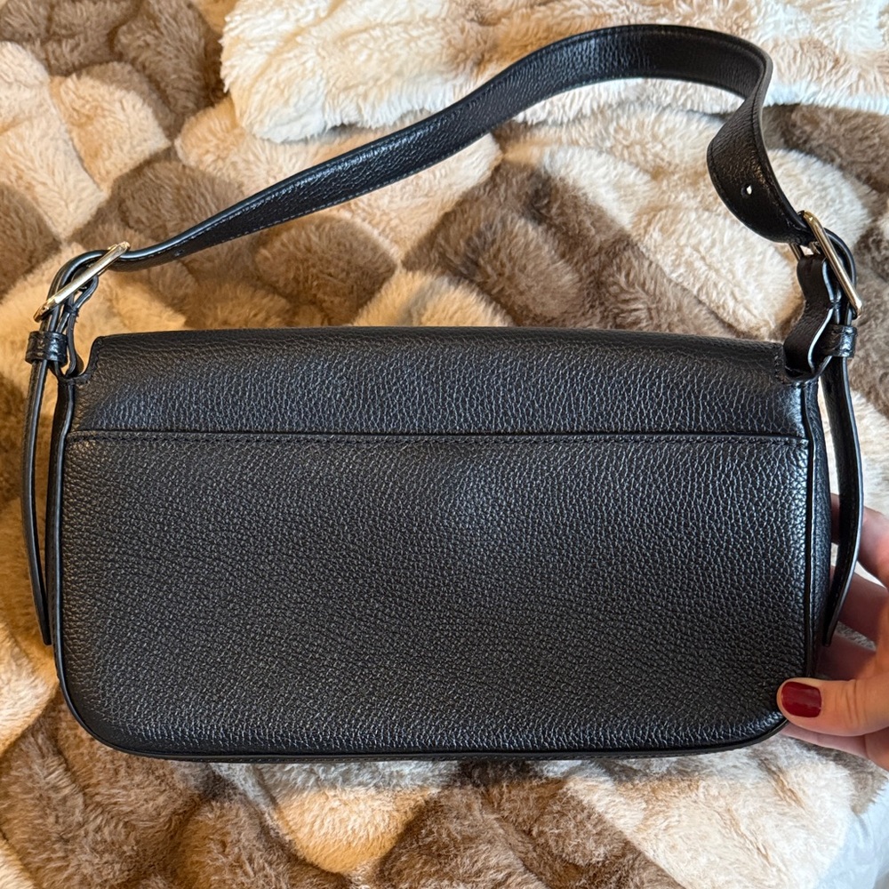 Tory Burch Black Leather Shoulder Bag - Picture 11 of 14